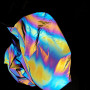 4-Way Stretch Iridescent Reflective Iridescent Rainbow Holographic Fabric Sold by Half Yard