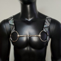 Men Body Harness,Chest Harness,Holographic Harness,Music Festival Party Wear,Burning Man Outfits,Rave Outfit,Gay Harness,Bdsm Harness