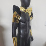 Gold Burning Man Holographic Armor, Rave Shoulder Piece,Festival Choker Cape,Shoulder Piece,Shoulder Pads Carnival Costume Festival Outfit